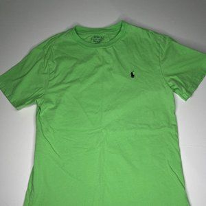 Bright green t-shirt
